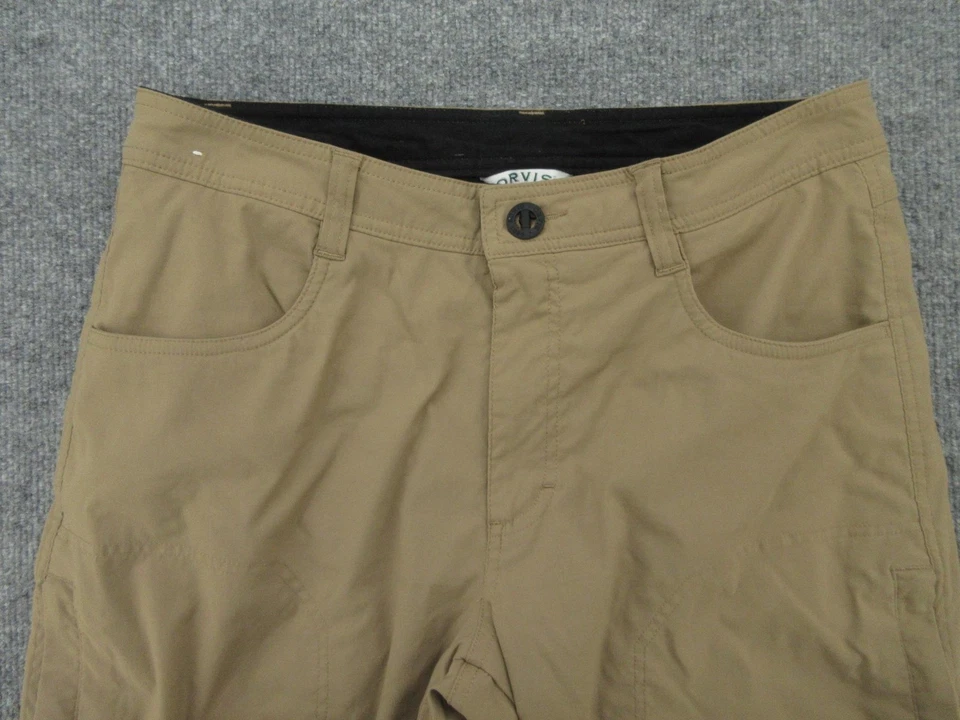 Pantalones Orvis para Hombres 32x30 Caqui Forrados de Vellón Elastizados Senderismo Aire Libre (SE ADAPTA A 34x29.5) Foto 4 de 4