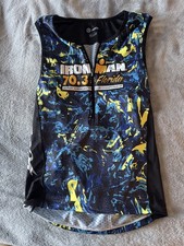 ZOOT Ironman triathlon Tri Top Racerback Tank Triathlon Large