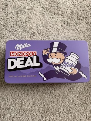 Milka Monopoly Kartenspiel Blechdose Limitiert Neu Geschenk Lila Edition Selten