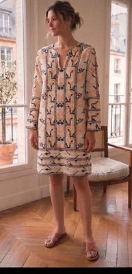 Robe Antik Batik brodée bohème chic – neuve T38 - Photo 1/4
