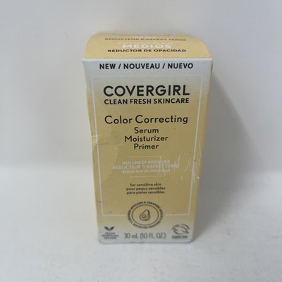 CoverGirl Color Correcting Serum Moisturizer Primer DULLNESS REDUCER 11z