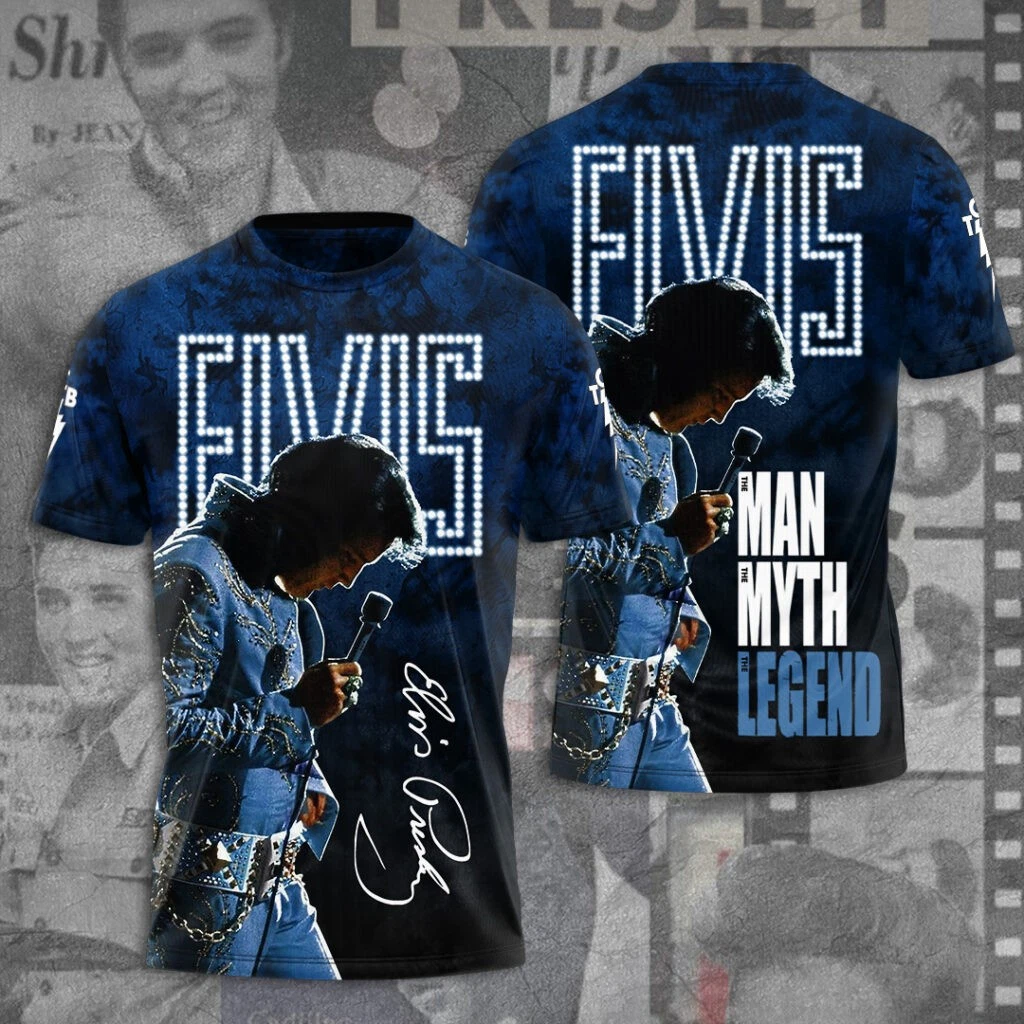 Elvis Presley 3D T-Shirt, Unisex Shirt