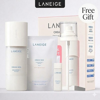 FedEx:(2set)LANEIGE Cerapeptide Toner Refiner (170ml + 130ml) x 2 Deep Hydration
