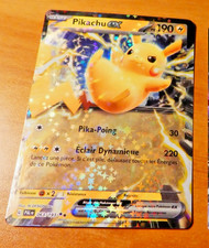 POKEMON CARD HOLO CARTE Pikachu ex 063/193 FR NM 2023