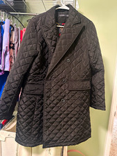 Lauren Ralph Lauren Petites 6 Black Quilted B...