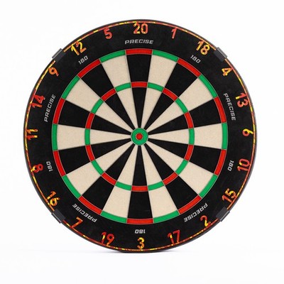 Precise180 Dart Endorphine Dartbaord Dartscheibe mit wählbarem Zahlenring   