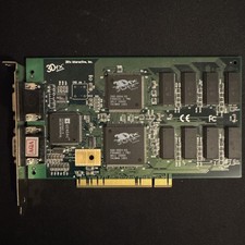 3Dfx Voodoo 1 Vintage Graphics Card 4MB PCI (FLAWED)