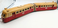 Train vintage tôle JEP AUTORAIL 2 ELEMENT SNCF AP5 Échelle O