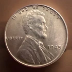 1945-D LINCOLN CENT RED BU | BEST VALUE ON EBAY | FAST S&H W/TRACKING #1988