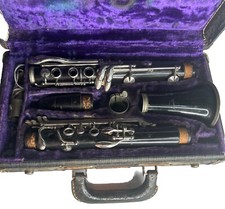 Vintage Leblanc Normandy Clarinet Wood Reso Tone W Case Untested