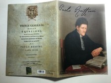 2022 Poste Italiane Folder Filatelico Matematico Paolo Ruffini Nr. 8 di 2000