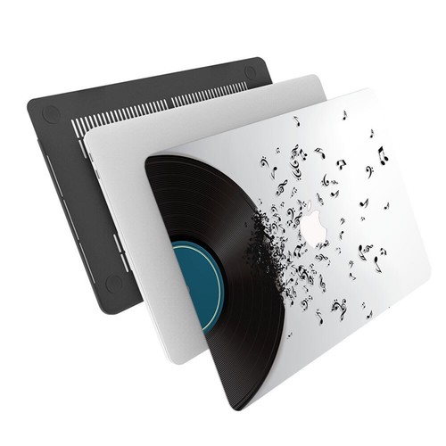 Creative Music Vinyl Record Cover For Macbook M3 Air 15 13 Pro 16 14 11 12 inch - Picture 6 of 13