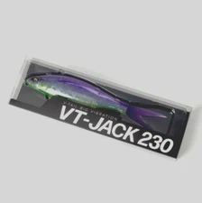 Fish Arrow × DRT VT-JACK 230 VIOLET 2.8 oz Floating KLASH9 V-TAIL NEW Japan