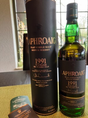 LAPHROAIG 1991 VINTAGE 23 YEARS OLD  (5000 Bottles only)