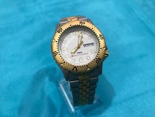 Vintage Citizen Vega Diver Armbanduhr für Yamaha Japan Day-Date GN-4-S Rare