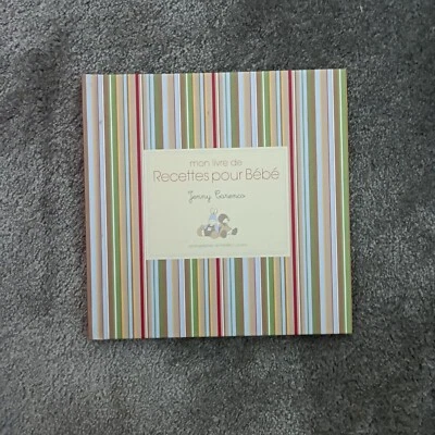 LIVRE : "MON LIVRE DE RECETTES POUR BEBE" DE jENNY CARENCO - Photo 1/2