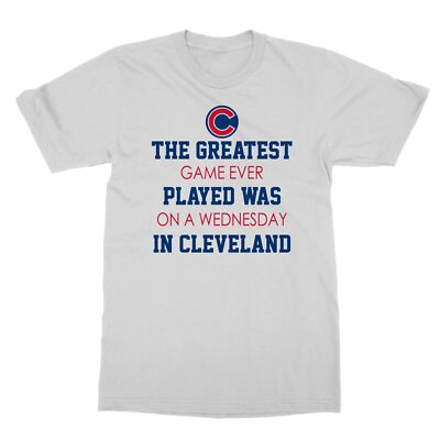 The Greatest Game Ever Played Was On A Wednesday Cleveland Men's T-Shirt
