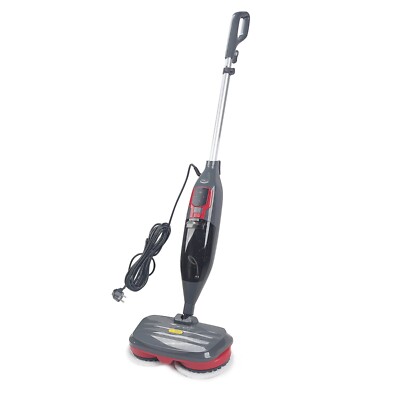 AQUA LASER 2in1-Bodenreiniger mit Vibration & Dampf - Rot - für Hartböden
