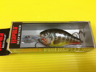 Rapala Risto Rap 5点セット Rapala Risto Rap RR-5 TIL, Tilapia Color Crankbait Fishing Lure
