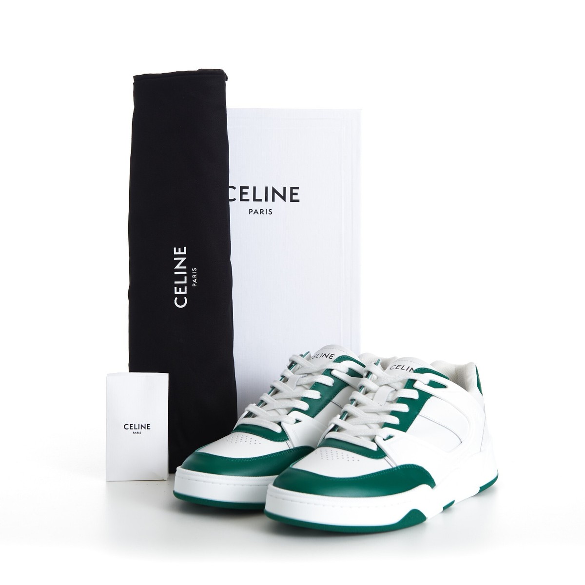 CELINE セリーヌ CT-07 グリーン スニーカー 41 CELINE TRAINER