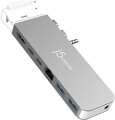 j5create USB4 Hub 4K60 Elite Pro HDMI Ethernet 40Gbps 4-Port MacBook Hub JCD395