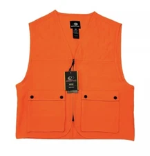 Mossy Oak BLAZE ORANGE UPLAND BIRDHUNTING VEST DEER HUNT S/M