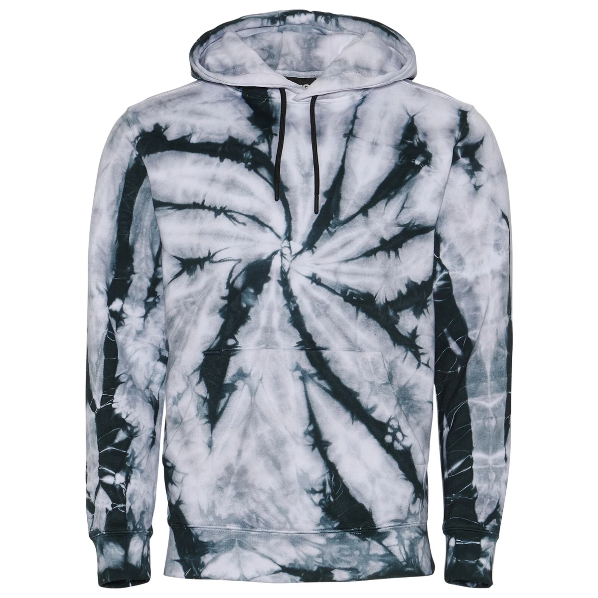 Black and white 2025 tie dye hoodie mens