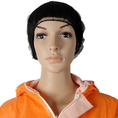 25 HAIR NET " Food Deli Safety DARK BROWN STYLE (25 Total