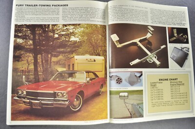 1974 Plymouth Fury Brochure Fury I II III Gran Coupe Sedan