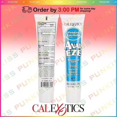 Anal Eze Relaxing Numbing GelDesensitizer Butt Eaze Ease Comfort Cream  Lube | eBay