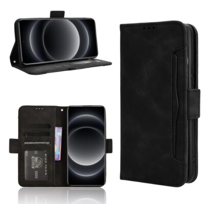 Cover per Xiaomi 14T Pro Case PU Pelle Custodia RFID
