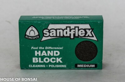 Klingspor Sandflex Abrasive Sanding Hand Block for Tool Maintenance - Medium