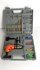 Right Angle Adapter Drill 90° Cordless Attachment Kit with Case & Drill Bits