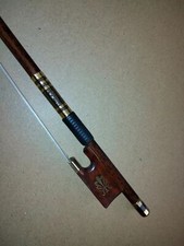 1PC Quality Snakewood Violin Bow 4/4 With Snake Wood Frog White Horse Hair