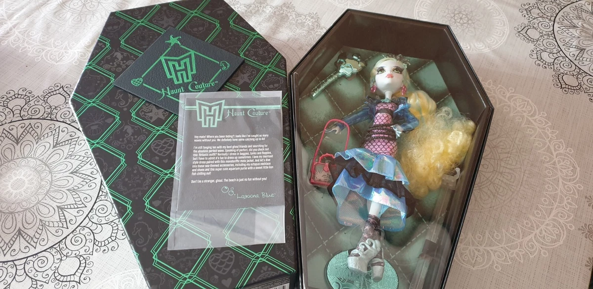 Lagoona Blue Monster High Haunt Couture Doll Muñeca limited edition Skullector