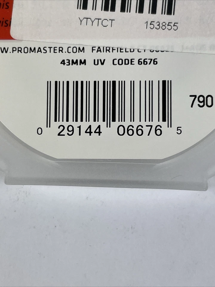 Promaster #6676 Professional HGX Prime 43mm UV Filter w/Repellamax II New In Box - Image 4 of 4