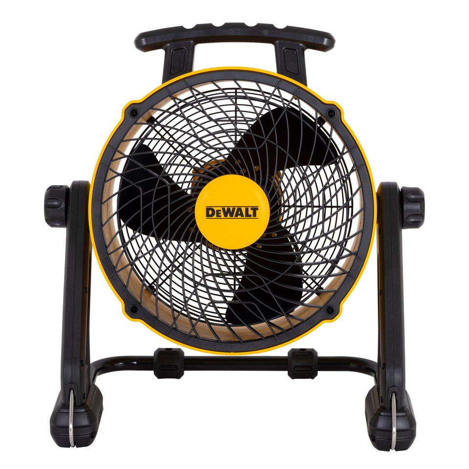 Dewalt 16 Inch 3-Speed Portable Shop Job Fan, Benchtop, Hanging, 4000 ...