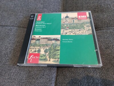 Franz Schubert -  Symphony No. 9 'great' / Beethoven: Symphony No 7 CD (2 CD) VG