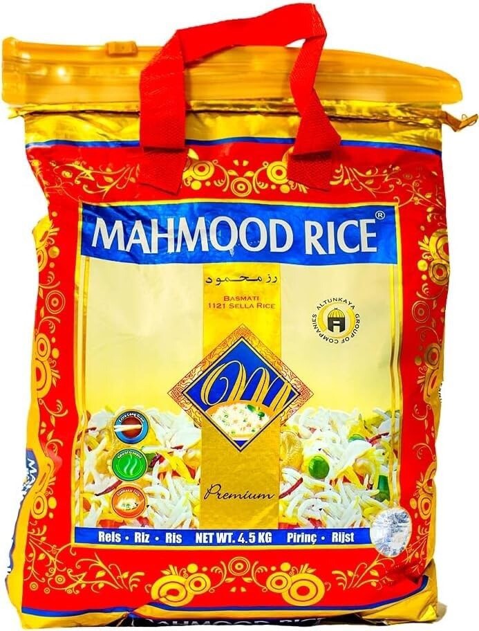 Mahmood Indien Premium Basmati Reis 4,5Kg - Langkorn Roter Beutel