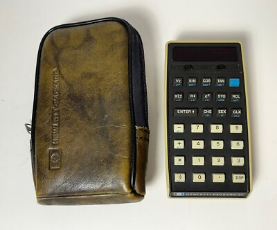 Calculatrice Scientifique Vintage Hewlett-Packard HP-21 - Fonctionnelle