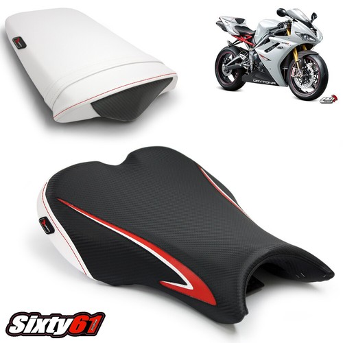 Achterbank Cover Cowl Voor Triumph Voor Daytona 675 2009-2012 Moto Achterlichten Pillion Solo Seat Cowl Kuip Seat Cover Achterbank Cowl(Blauw