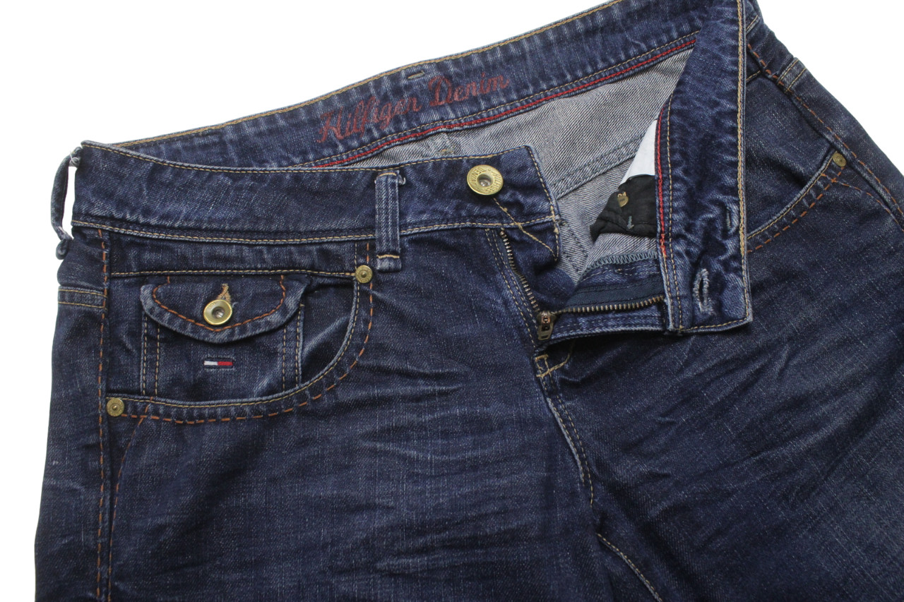 TOMMY HILFIGER Denim Cassandra Comfort Low Waist Straight Jeans Men's W31/L34 thumbnail 4