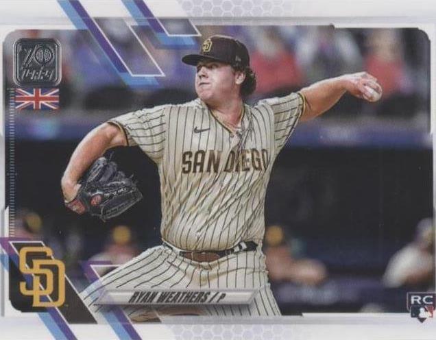 2021 Topps UK Edition - Ryan Weathers #7 - 1 of 1