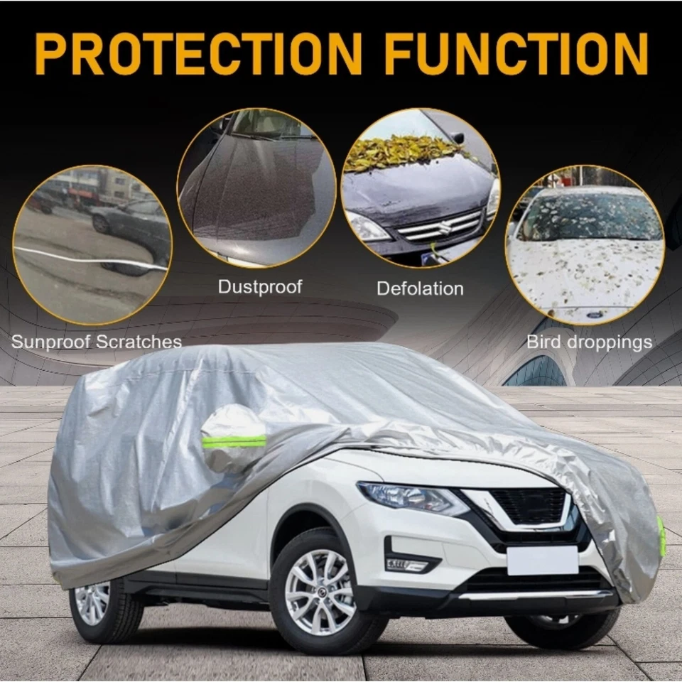 For GMC Yukon Custom Fit Full Car Cover Waterproof Sun Weather Protection - Image 2 of 4