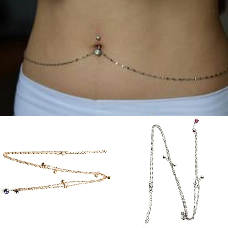 Cool belly clearance button rings