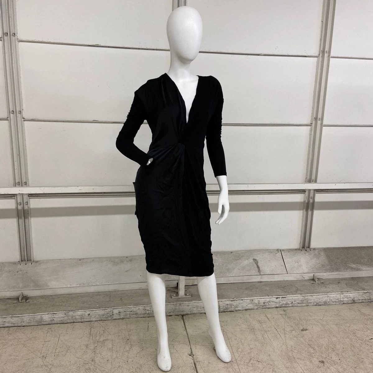 Bcbgmaxazria long sale sleeve dress