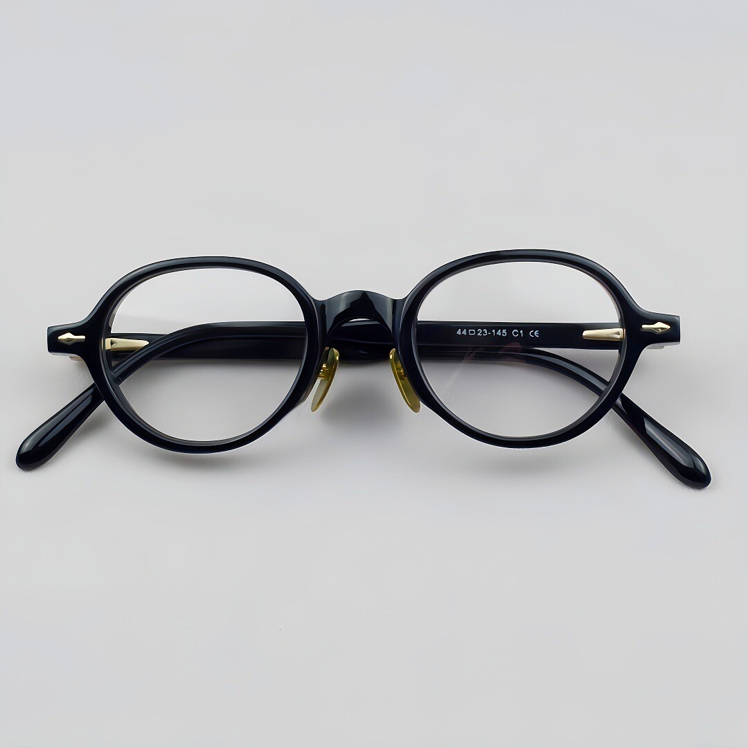 Thick Acetate Retro Oval Full Rim Reading Glasses Men Women Unisex Glasses 