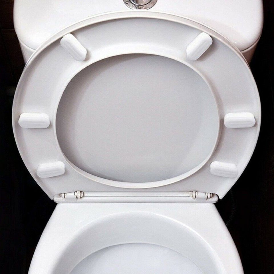 High Quality 4pcs Replacement Toilet Seat Buffers with Self adhesive