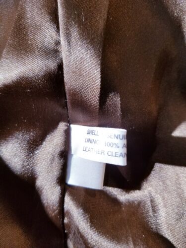 Men's 54 overland western rodeo genuine smooth suede leather Brown Coat Jacket - Picture 5 of 7