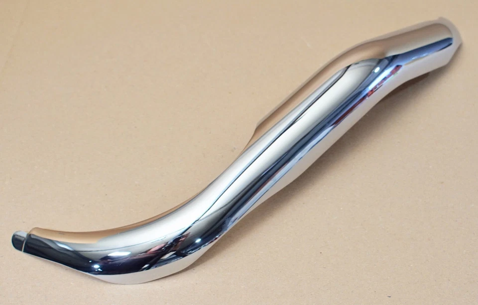 Harley Original Escape Hitzeblech Heat Shield Frontal Cromo Dyna Fat Bob - Imagen 4 de 4